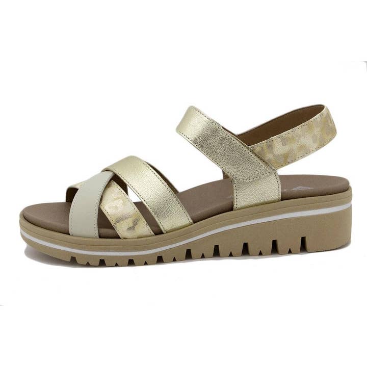 Sandale Semelle Amovible Cuir Glace 250784 pour la vente par PieSanto