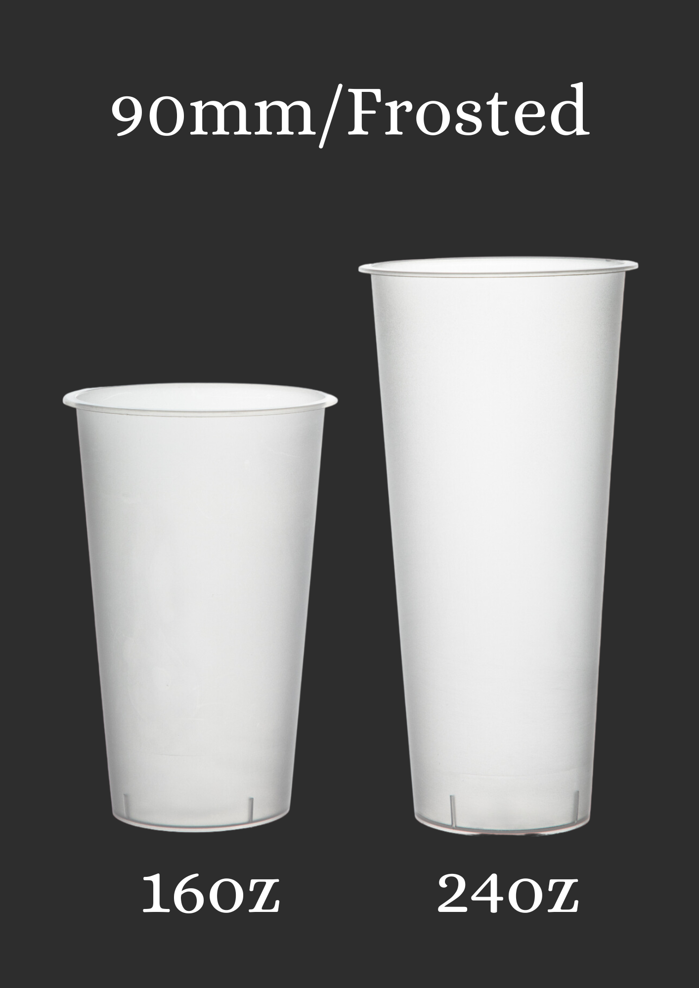 UNIMIX FLORAL - Wholesale Drinking Glass/Cup - PP Thick Plastic Cup&Lid 90mm In Various Sizes&Types 50/PK5
