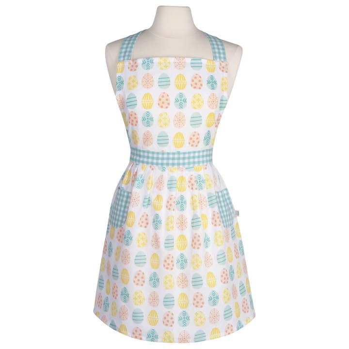 Now Designs Easter Eggs Classic Apron for wholesale by Danica Outlet Store