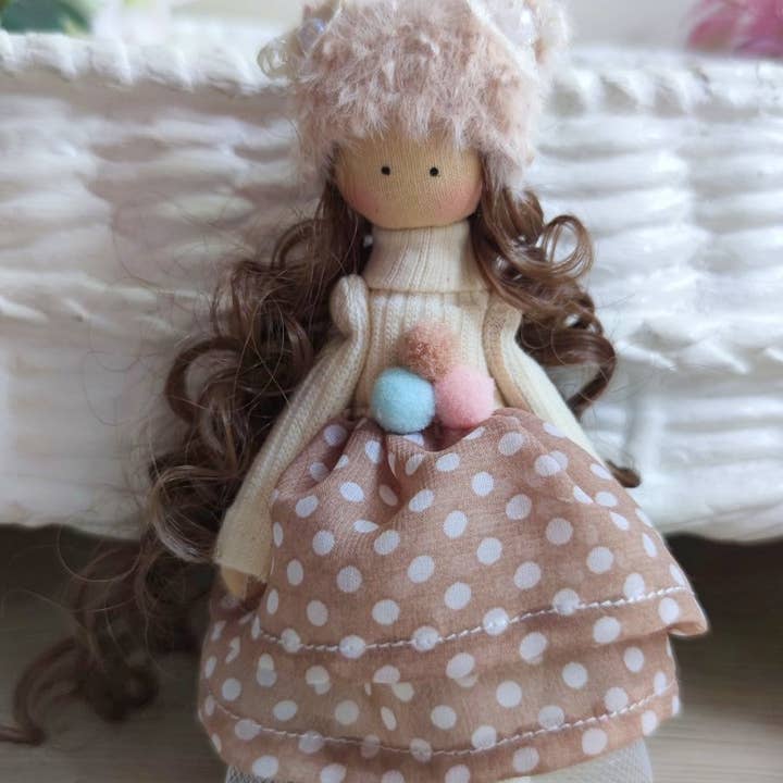 ChernikovaNataliya - Wholesale Doll - Kids - Mini Rag Doll, Handmade Doll, Small Doll, Fabric Doll