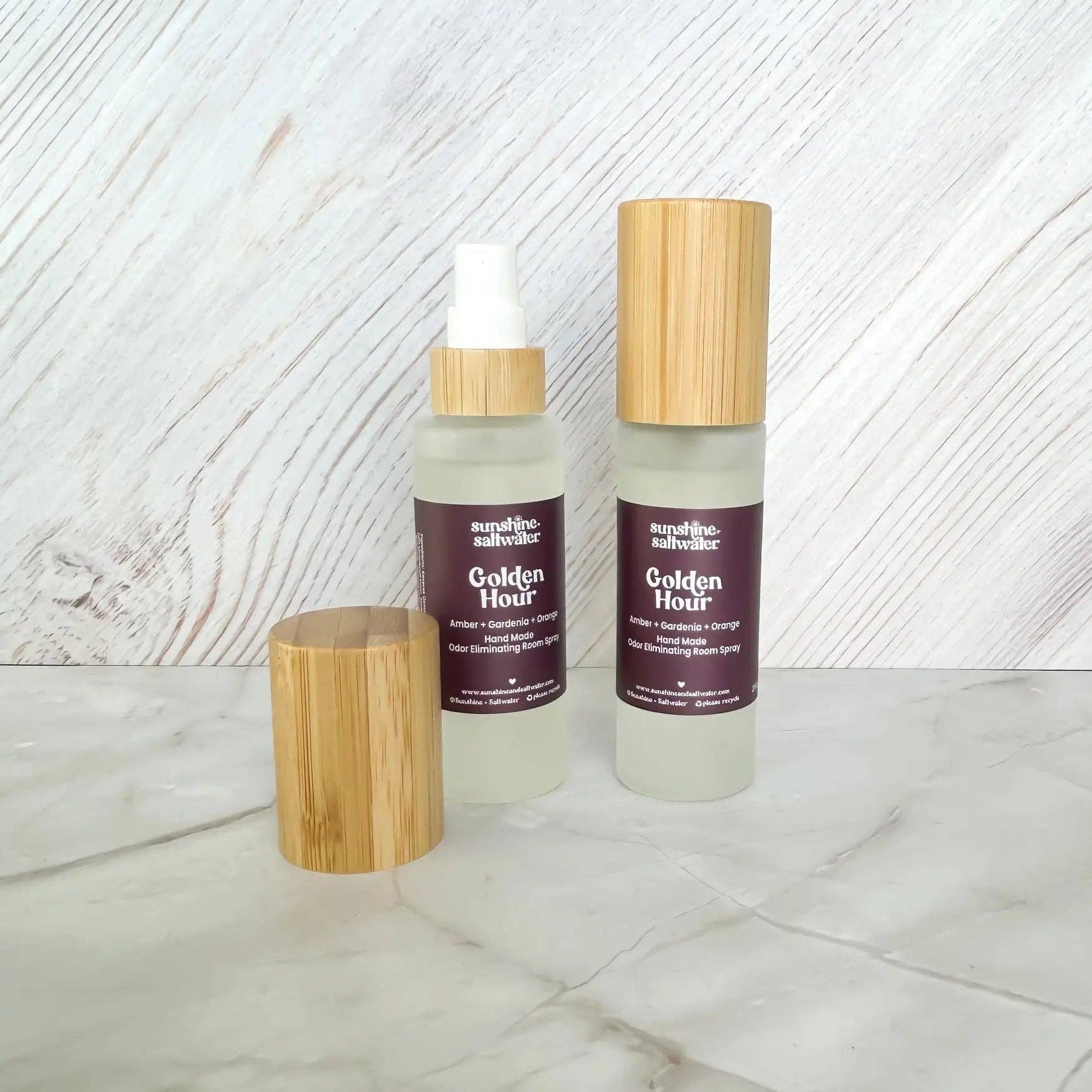 Sunshine + Saltwater – Großhandel Raum- & Wäschespray – Goldene Stunde | Raumspray1