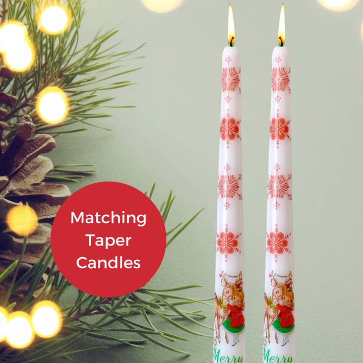 Designs by Michaela – wholesale Julkort – Vintage jul retro akvarell julkort
