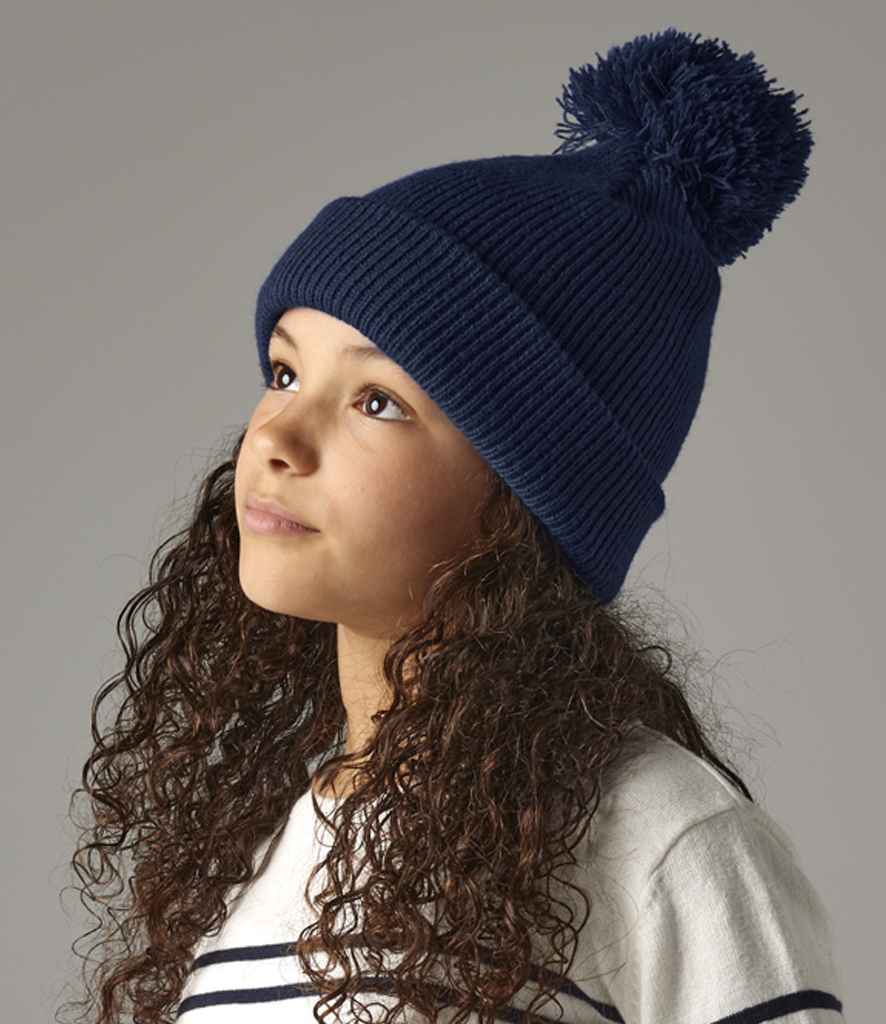 Pierre Francis - Wholesale Beanie - Kids - Beechfield - Kids Reflective Bobble Beanie9