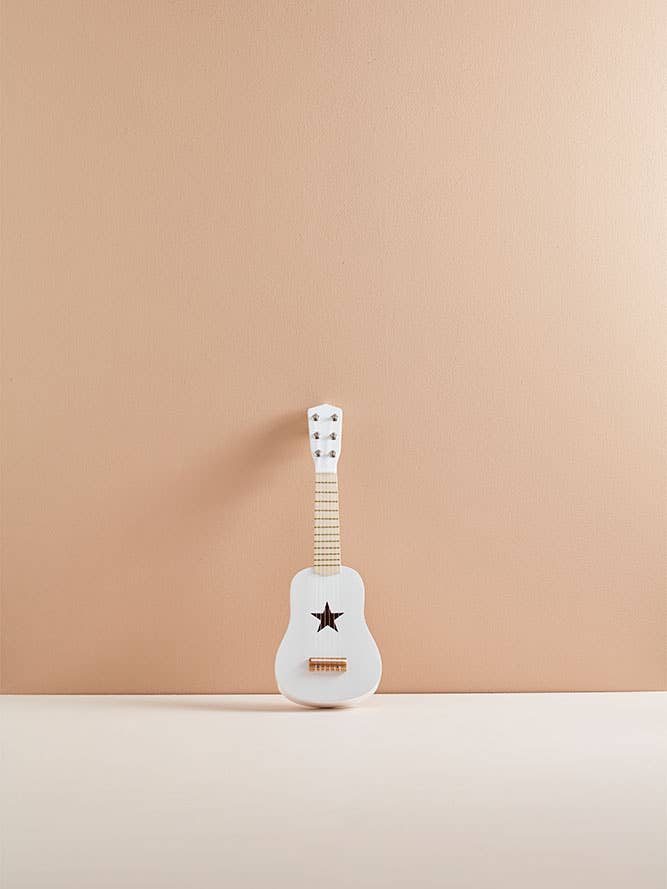 Guitar white for wholesale by Kids Concept