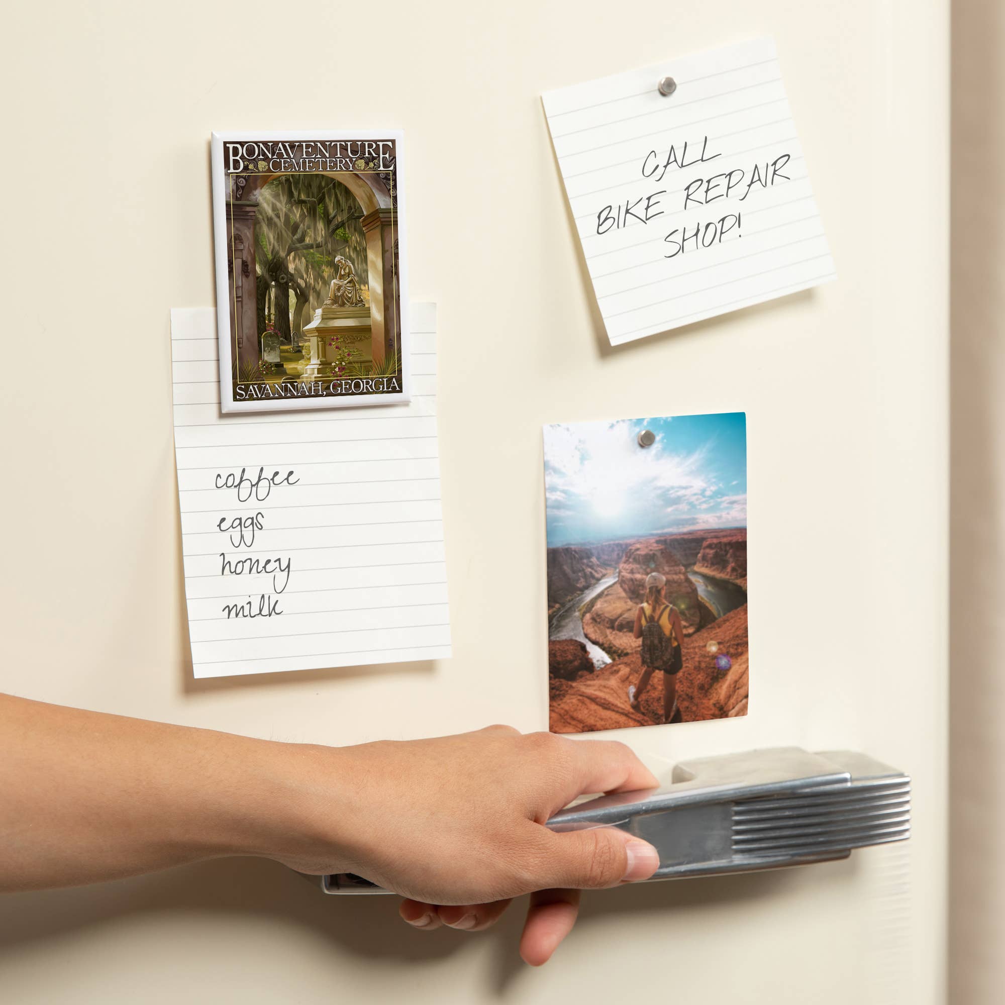 Lantern Press – wholesale Magnet – MAGNET Savannah, Georgia, Bonaventure Cemetery1