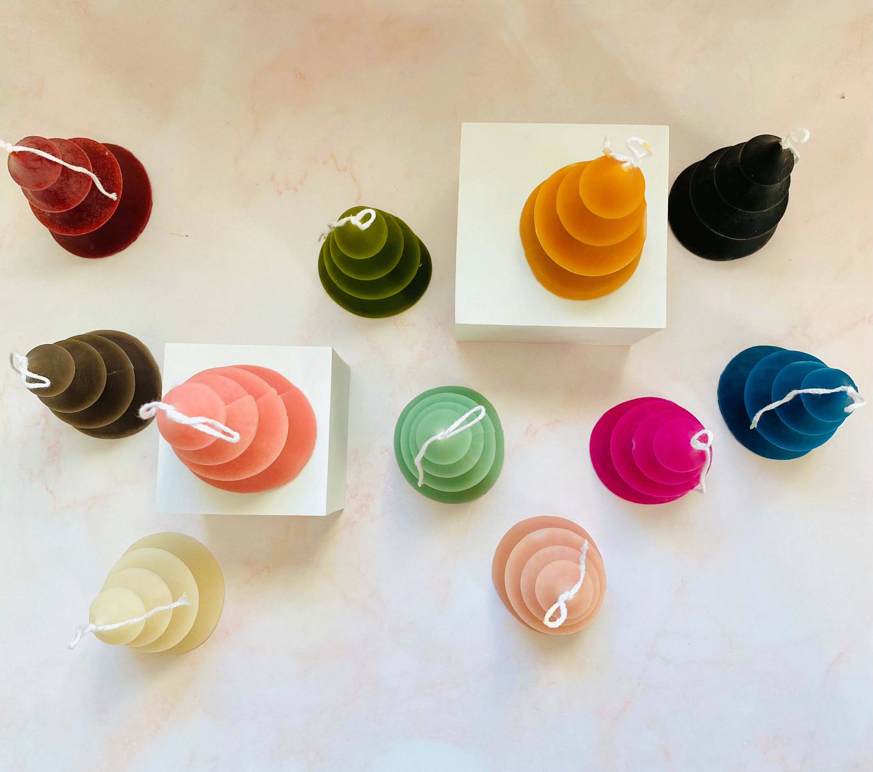 Maple + Love - Wholesale Novelty Candle - 4 Tier Christmas Tree Beeswax Candle8