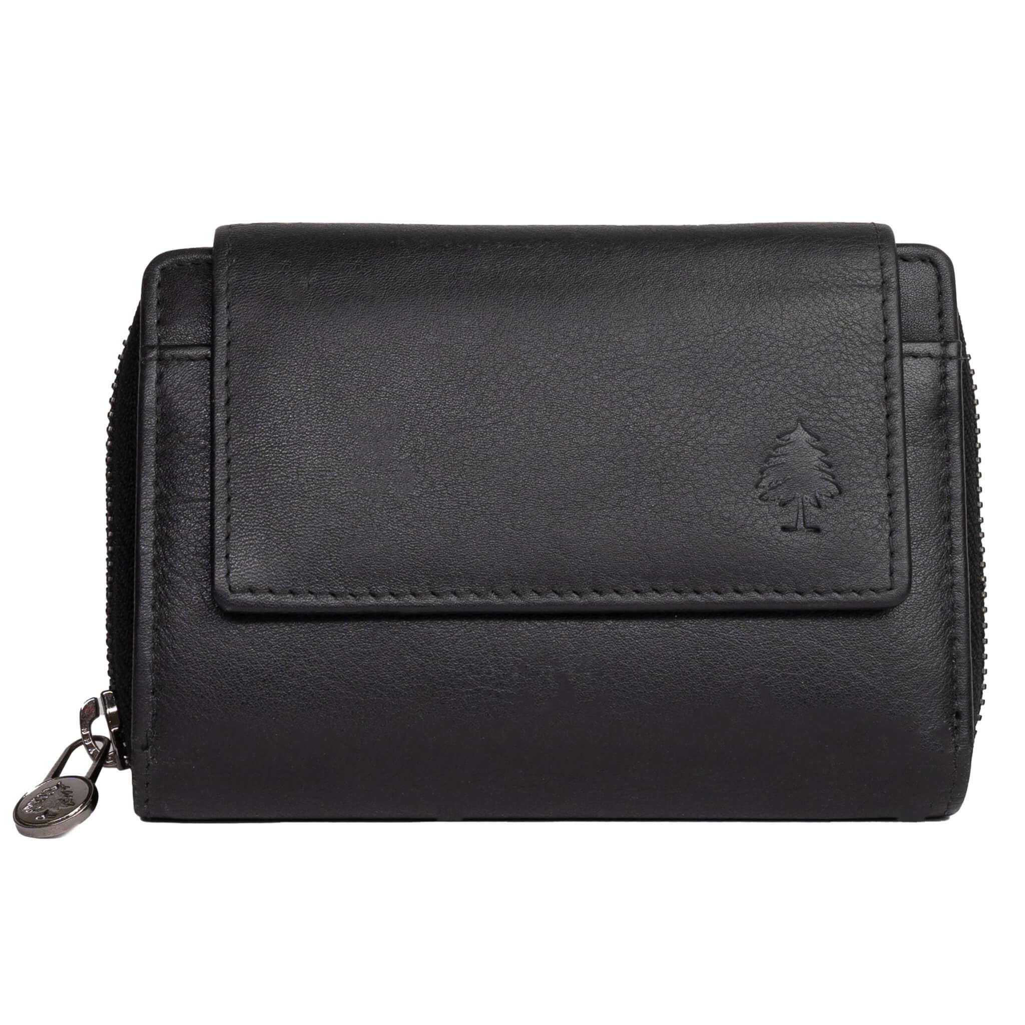 Greenwood - Wholesale Wallet - Women's - Kazu Wallet Women Medium Leather Purse Ladies RFID6