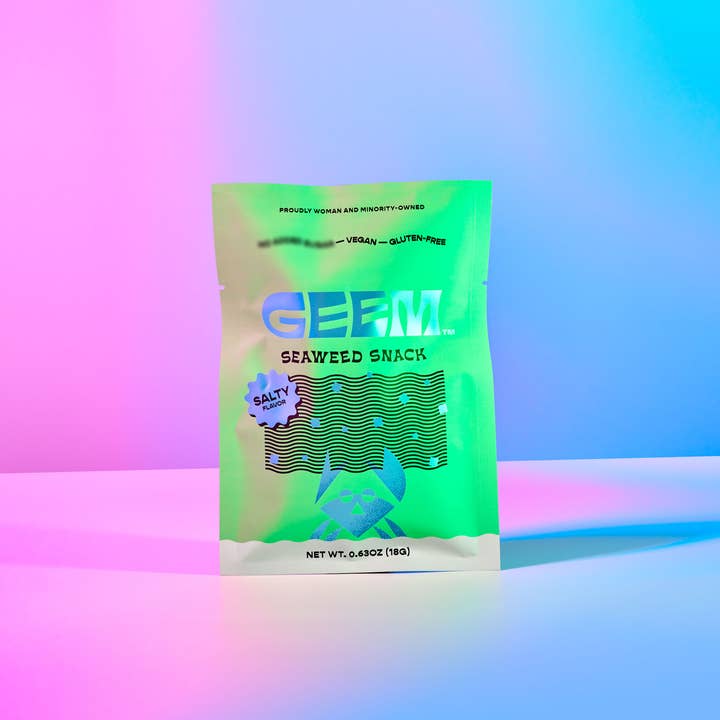 Geem – wholesale Crisps – Korean Seaweed Chip – Crunchy, Layered with Rice (SALTY)