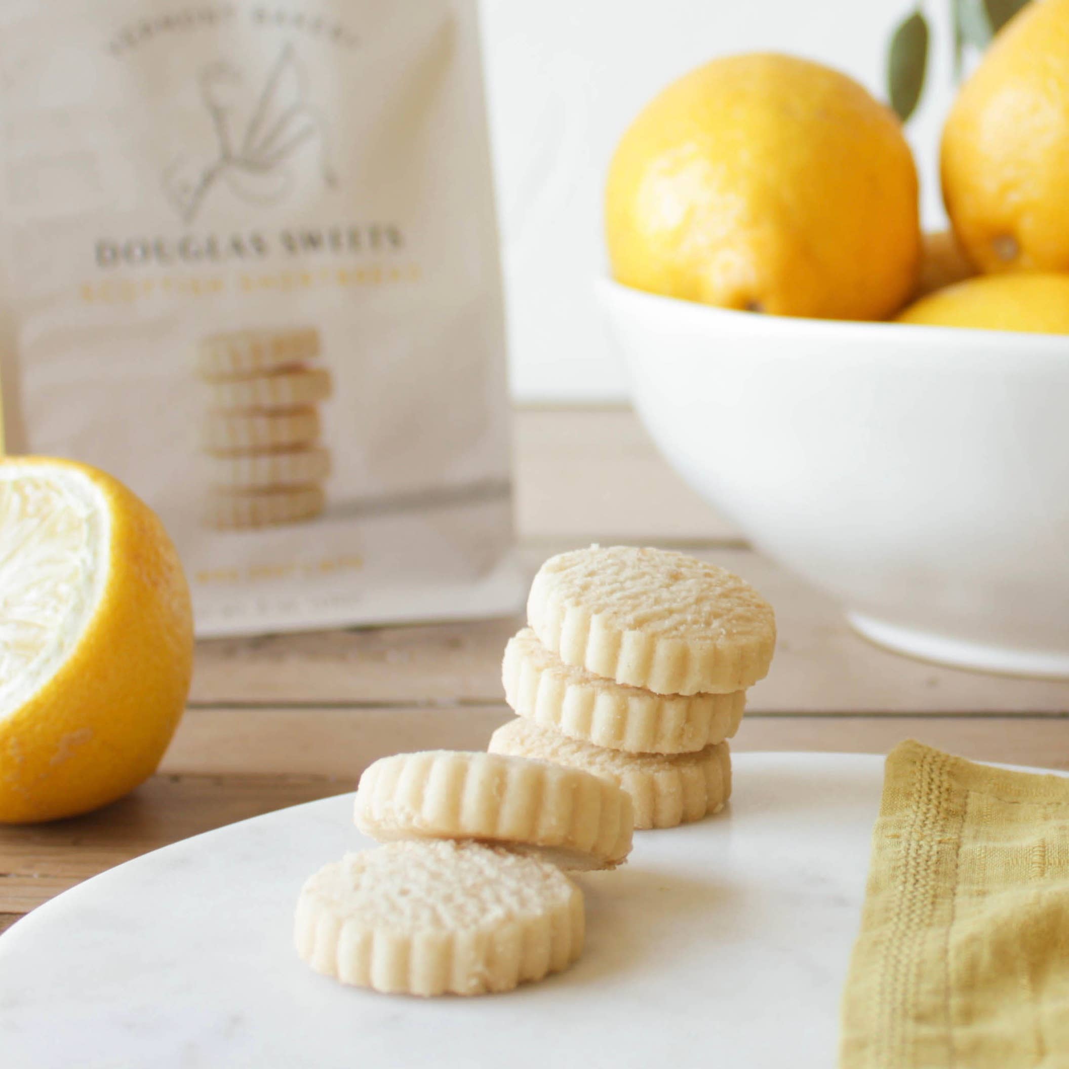 Douglas Sweets - Wholesale Cookie - Lemon Drop Shortbread Cookies3