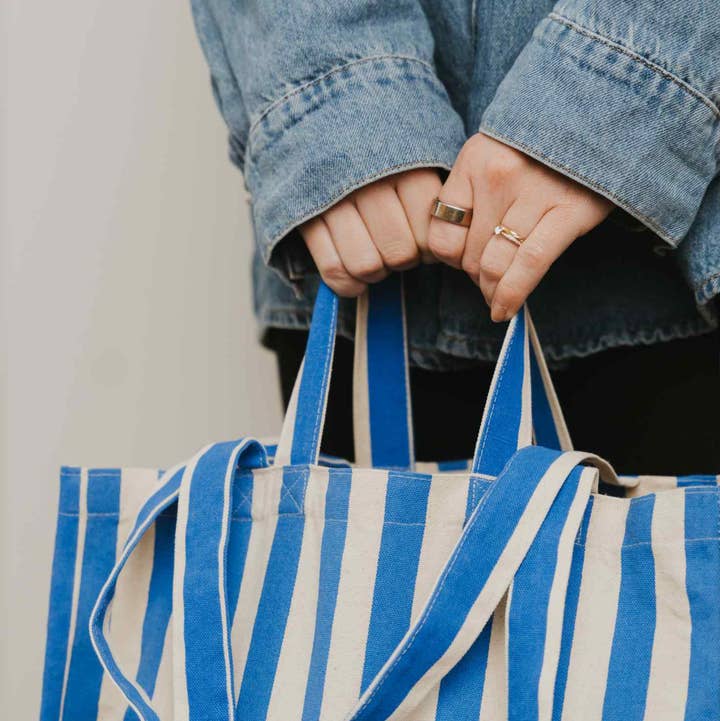 OMOM - Wholesale Tote Bag - Unisex - Organic Tote ORIGINAL - Stripes 9