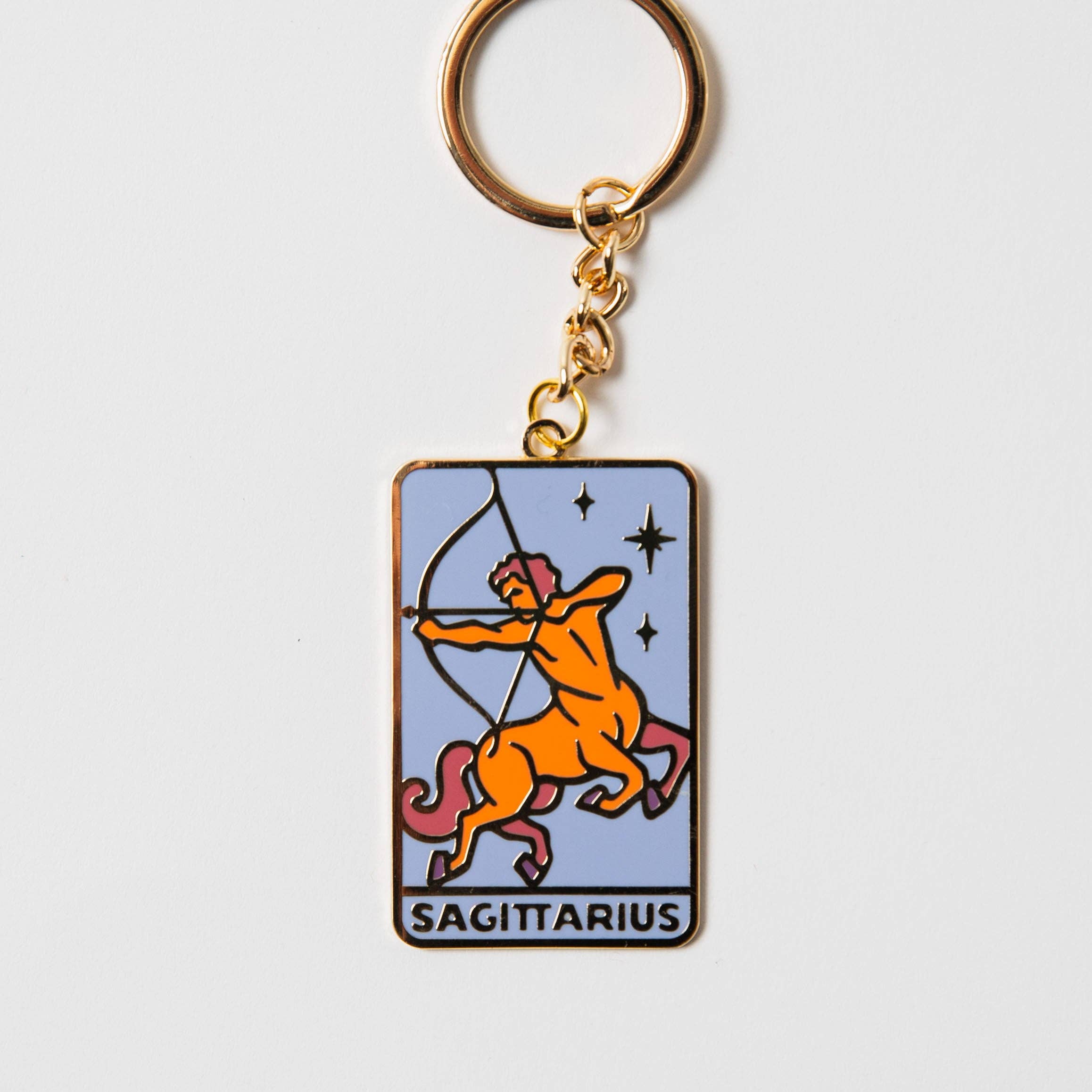 Upper Park Clothing - Wholesale Keychain - Women's - Zodiac Gold Metal Keychains14