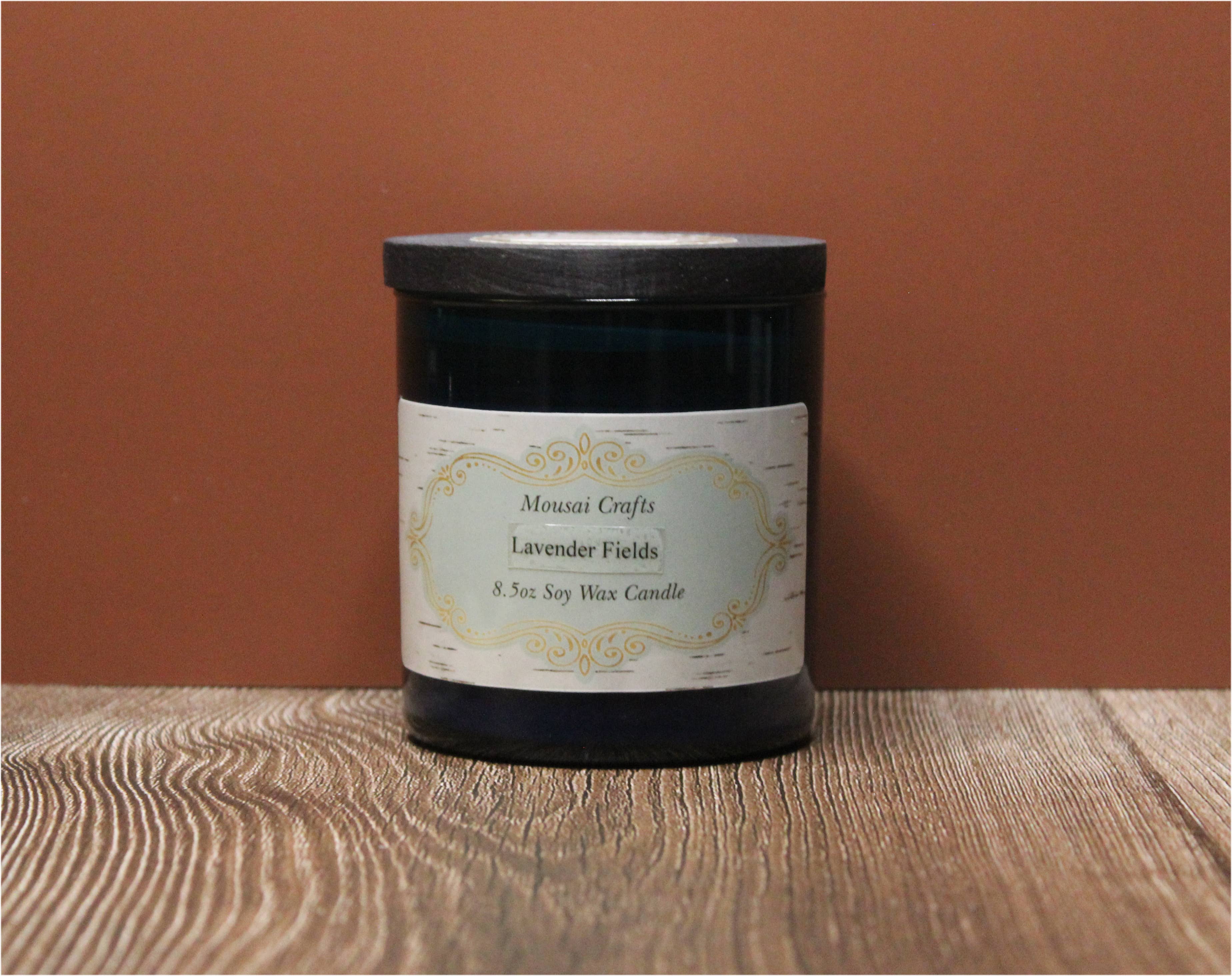 Mousai Crafts - Wholesale Jar/Filled Candle - Lavender Fields 8.5oz Soy Wax Candle2