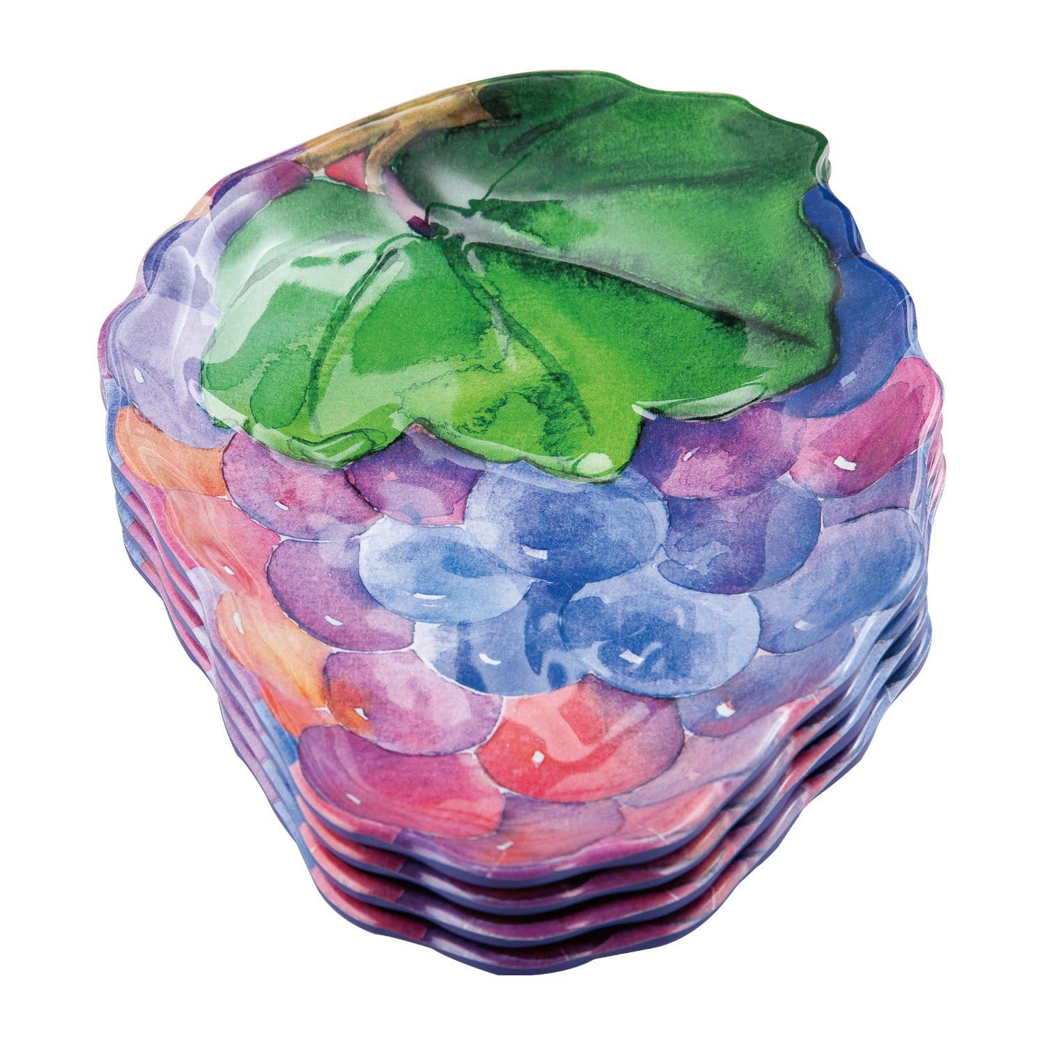 Supreme Housewares - Wholesale Dinner Plate - Grape Melamine 8" Plate1