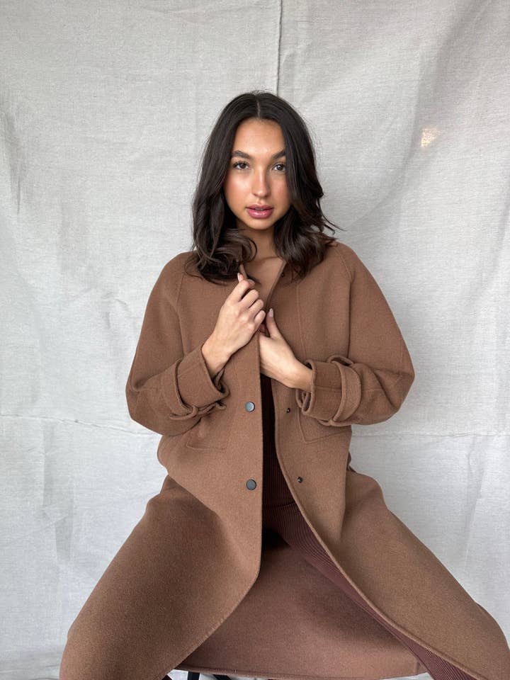 Eighteen Eighty Trench Coat for wholesale by Sashū The Label