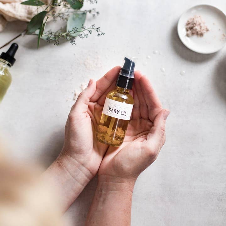 Urban Oreganics - Wholesale Bath/Body Oil - Baby - Baby Oil - Reusable Pump Sold Separately1