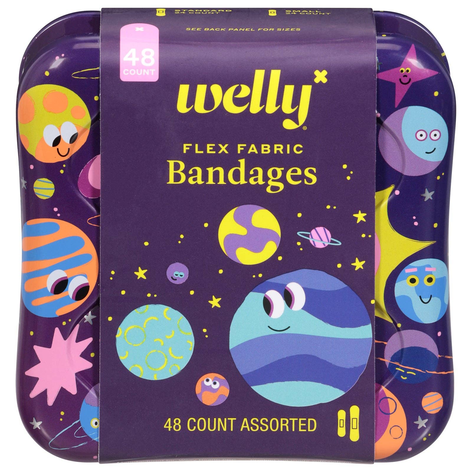 Everyday Supply Co - Wholesale Bandaids/Bandages - Welly First Aid - Brvry Bdgs Flex Fabric - EA of 1-48 CT0