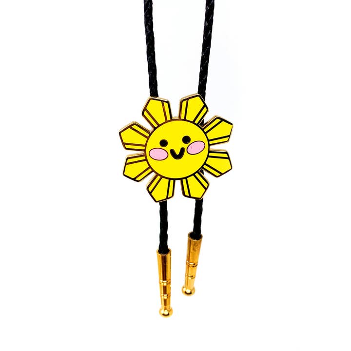Philippine Sun Bolo Tie for wholesale by Le Petit Elefant