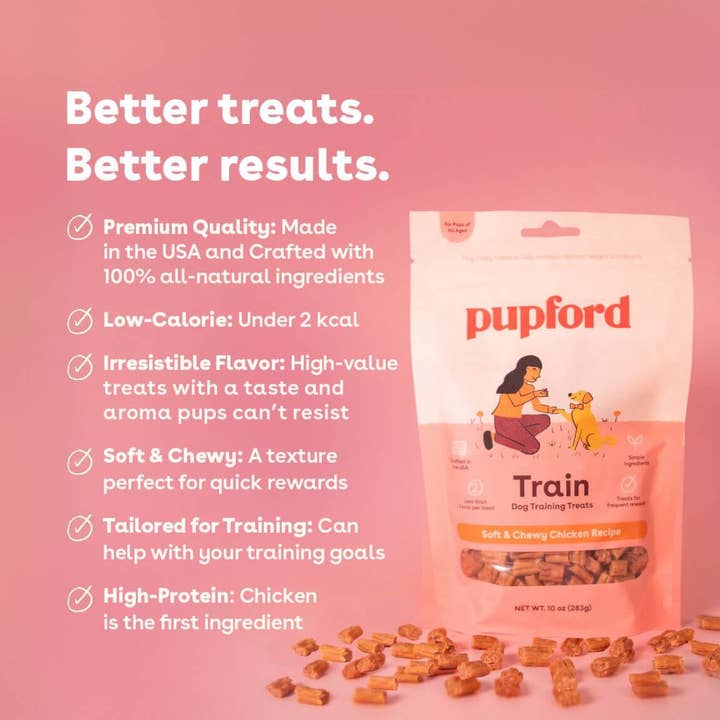 Pupford - Wholesale Pet Treats - Dog - Soft Chicken Training Treats2