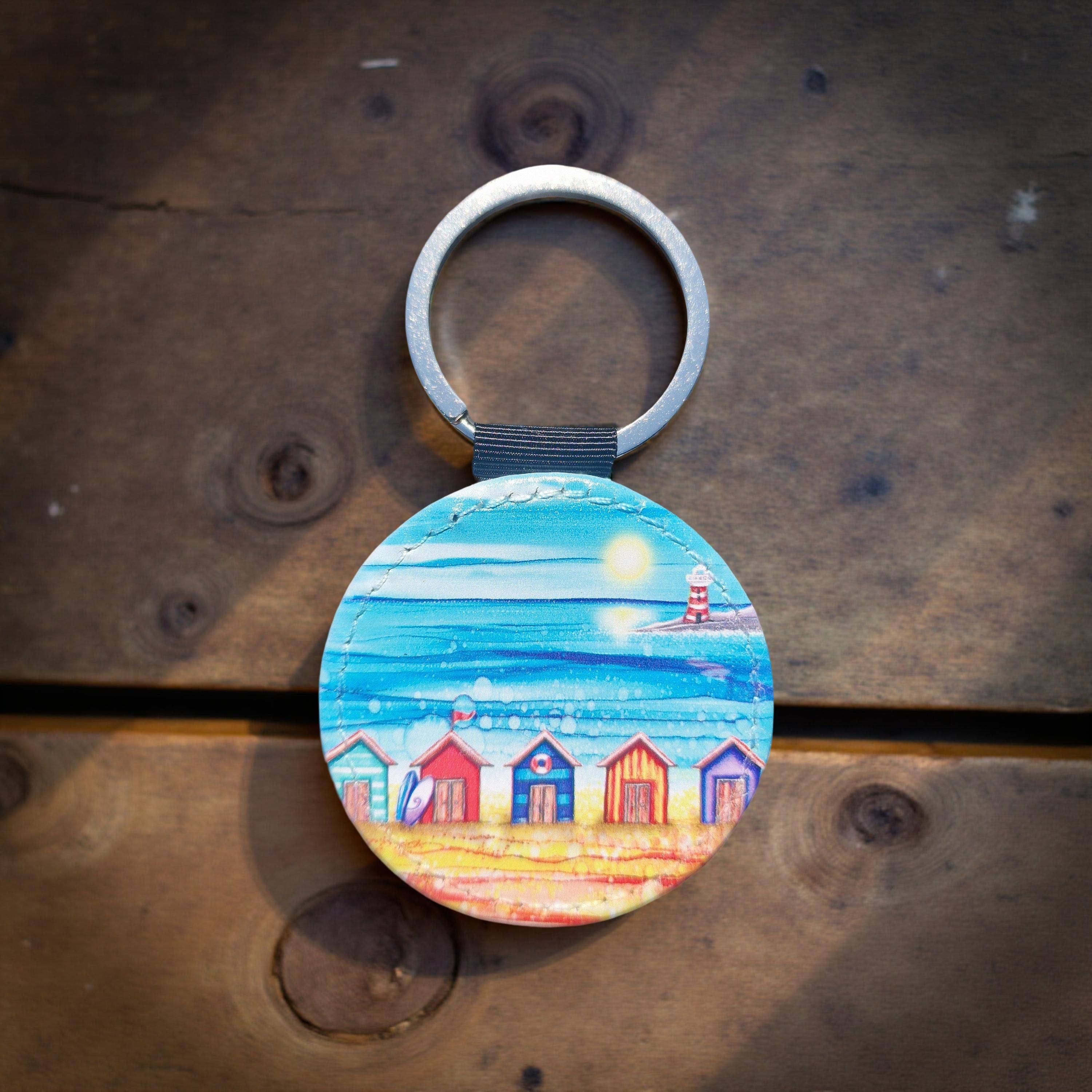 By Jo Crafts - Wholesale Sleutelhanger - Uniseks - 93/97-KR - Strand Kunstleren Sleutelhanger3