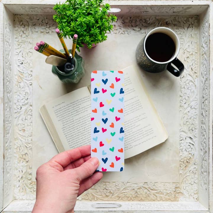 Charming Hearts Bookmark for wholesale by Evelry Designs