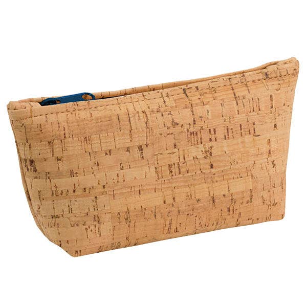 Natalie Therese - Wholesale Pouch - Women's - MEDIUM Cork Zipper Pouch | Rustic Cork6