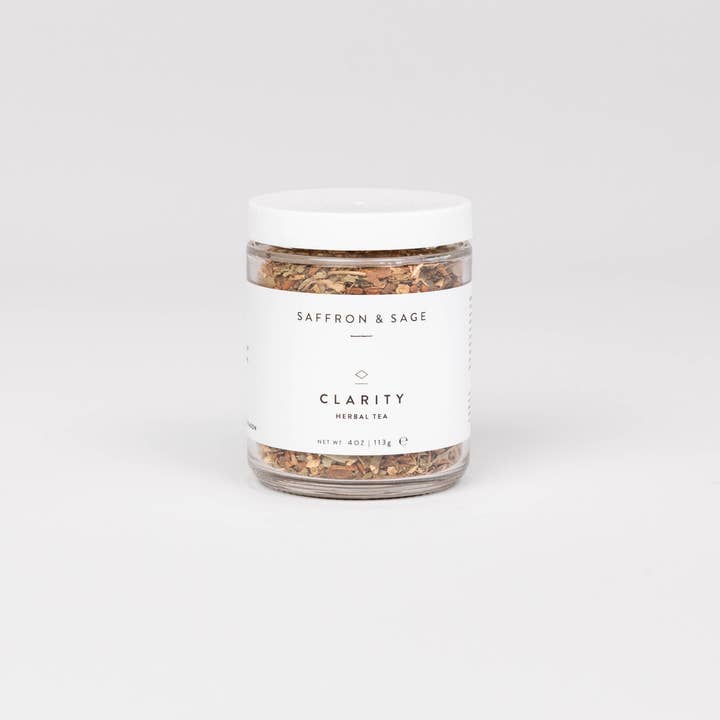 Saffron & Sage Clarity Tea for wholesale by Saffron & Sage