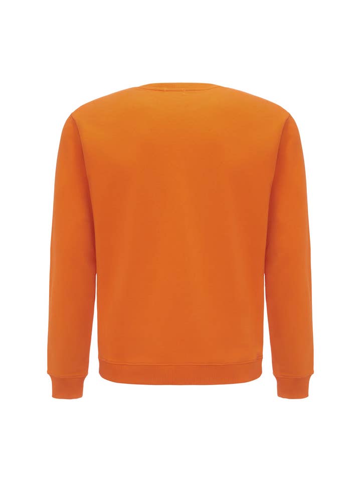 Slopes&Town - Wholesale Sweatshirt - Men's - Sweatshirt Russet Orange Amsterdam2