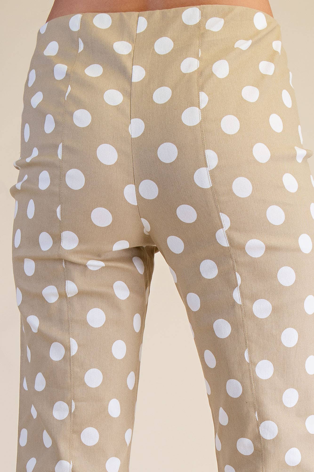 Glam - Wholesale Pants - Women's - Flare Crop Dot Pants19