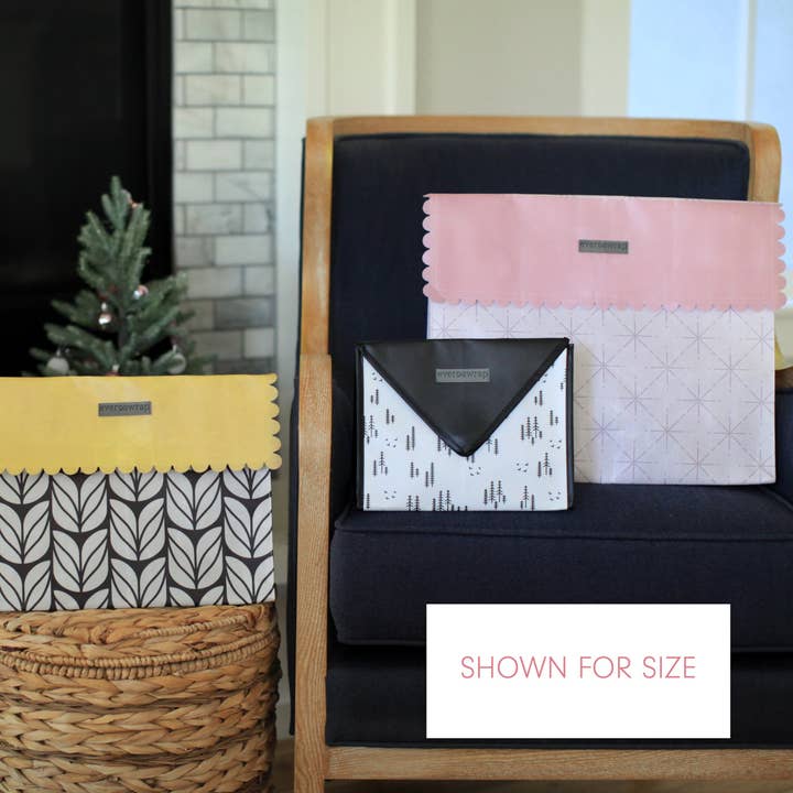 EverWrap - Wholesale Gift Bag - Small Black And White Reusable Gift Bag5