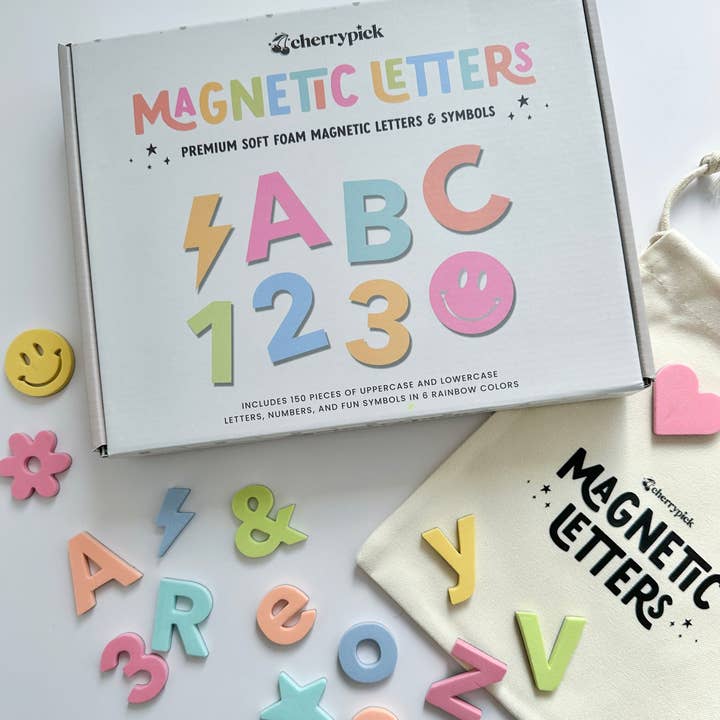 Cherrypick - Wholesale Magnet - Kids & Baby - Soft Foam Magnetic Letters & Symbols 150pc Set