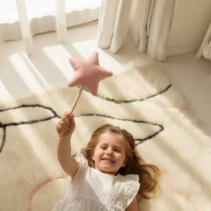 Creating Comfort Lab - Wholesale Runner rug - Handwoven Wool Runner Rug Bloom3