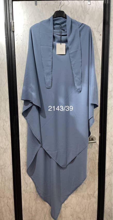 Aawoe Abaya - Vente Hijabs – femme - Khimar Maya Long Pointu - 2143-KH32