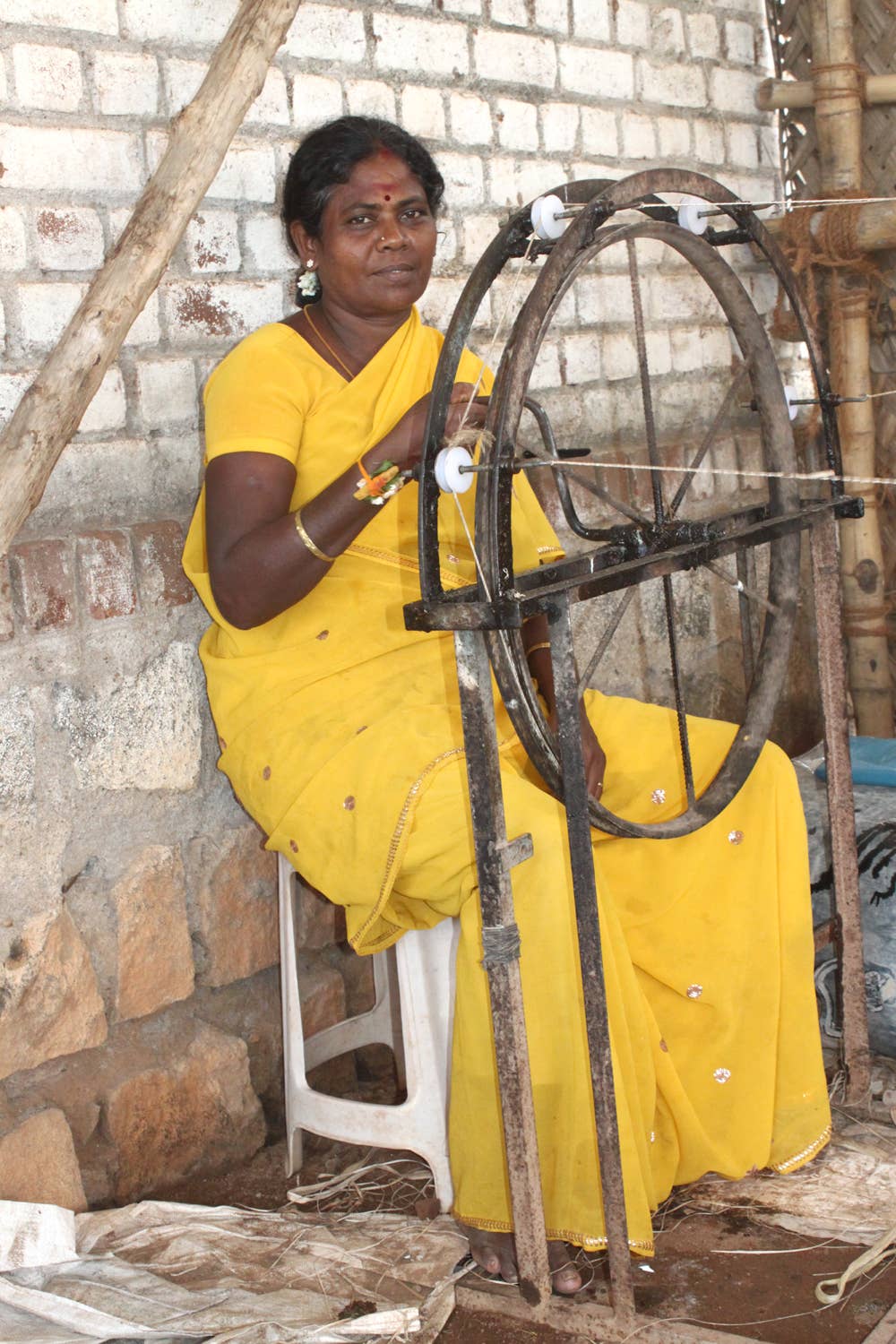 Sustainable Threads - Wholesale Placemat - Banana Fiber Placemat | Handwoven Frosting (set of 4)1