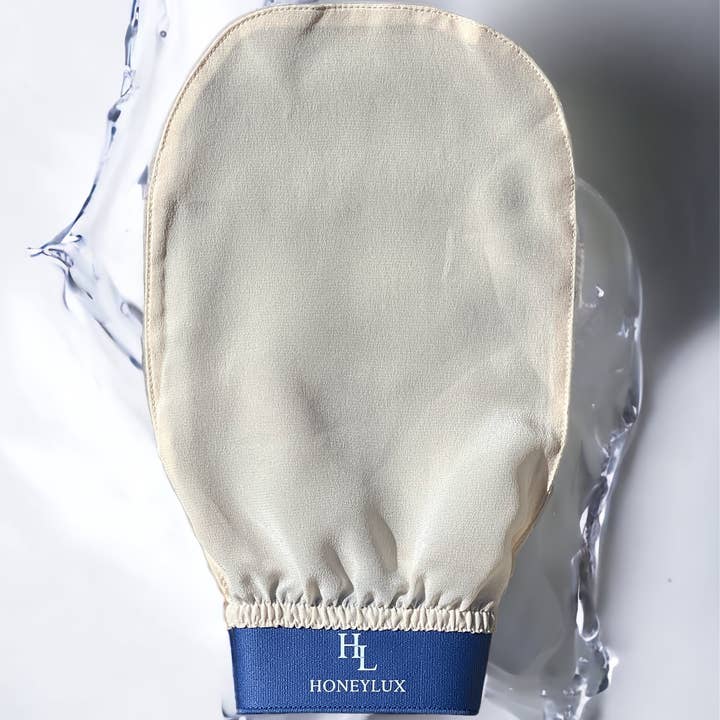 HoneyLux - Wholesale Exfoliating Gloves/Mitts - Turkish Silk Exfoliating Mitt - Body & Face1