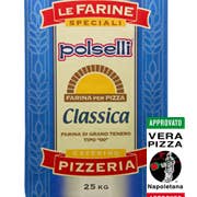 Wholesale Italian Food - Wholesale Flour - Polselli: Classica Tipo 00 Pizza Flour (Neapolitan) 55 lbs. Bag