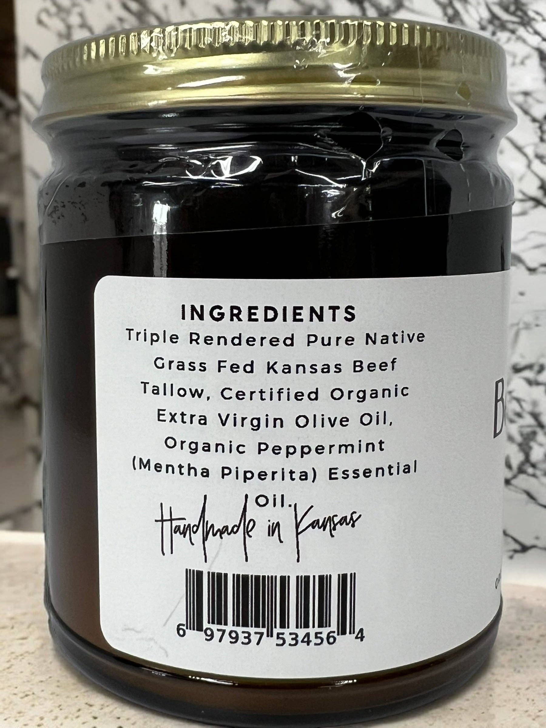 Prairie Fire Candles – wholesale Kroppsbalsam/Smör – Nötkötttalgbalsam - 2 oz - Ekologisk gräsmatad - Kroppssmör - Prairie Fire Kansas Native Pasture14