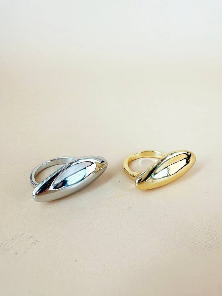 Anel de metal por atacado de D Bijoux