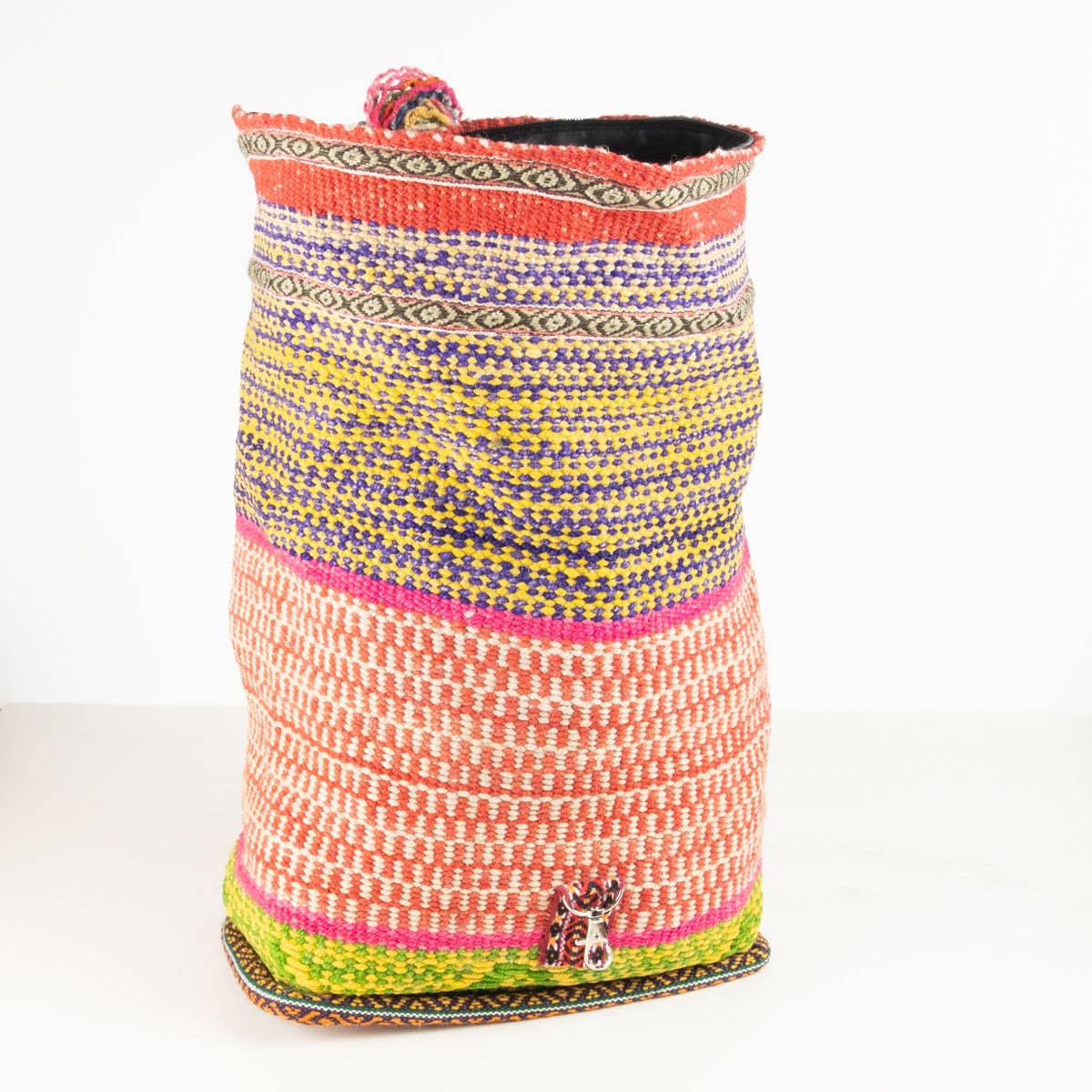 The Winding Road - Wholesale Crossbody Bag - Women's - Handwoven Sling Bag / Backpack with Zip Top from Peru13