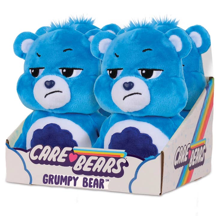 Care Bears Basic Bean Plush - Grumpy Bear - Solid Pack for wholesale by Basic Fun! UK