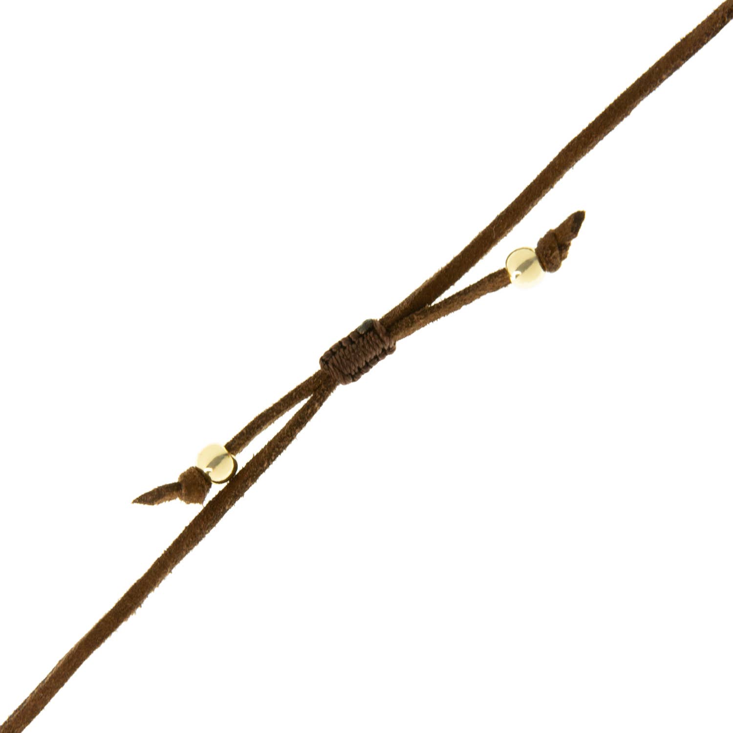 Marlyn Schiff - Wholesale Pendant/Charm Necklace - textured puffy heart suede adjustable necklace1