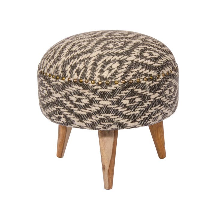 Namaste - Wholesale Stool - Mandir Upholstered Indian Footstool1