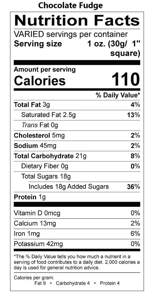 Cooper's Mill - Wholesale Fudge - Fudge Pre-Pack2