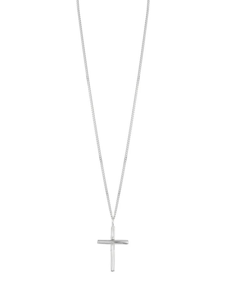 Saint Necklace Silver for wholesale by NO MORE ACCESSORIES