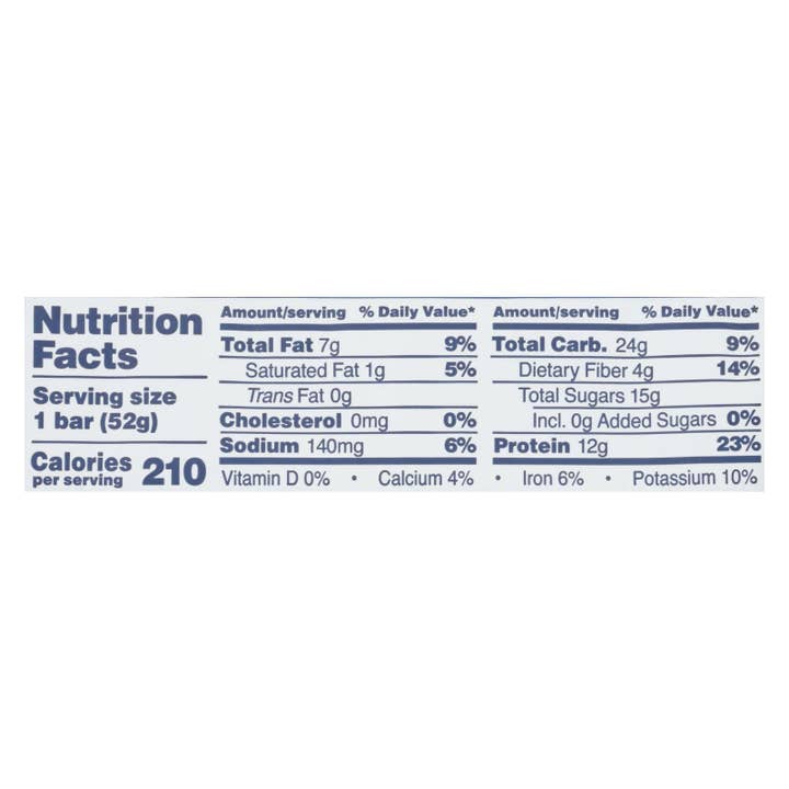 Ware Spark - Wholesale Snack Bar - Rxbar - Protein Bar - Blueberry - Case Of 12 - 1.83 Oz.