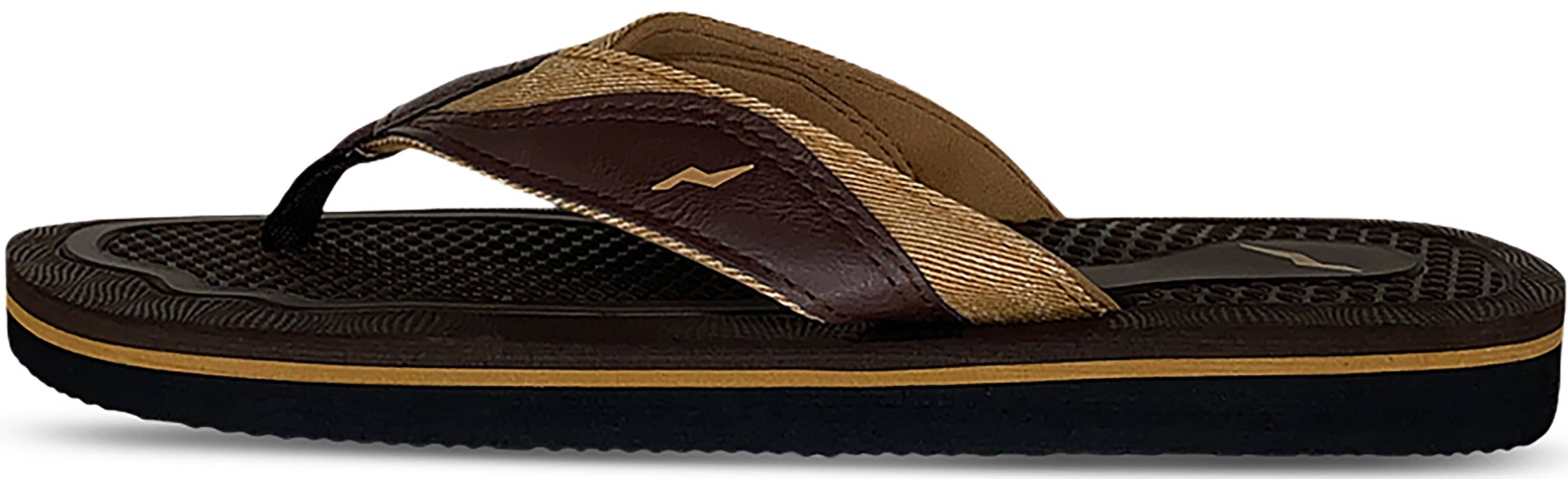 Eastern Off Price - Wholesale Sandals - Men's - Norty Mens Flip Flop Sandal 42455 Brown1