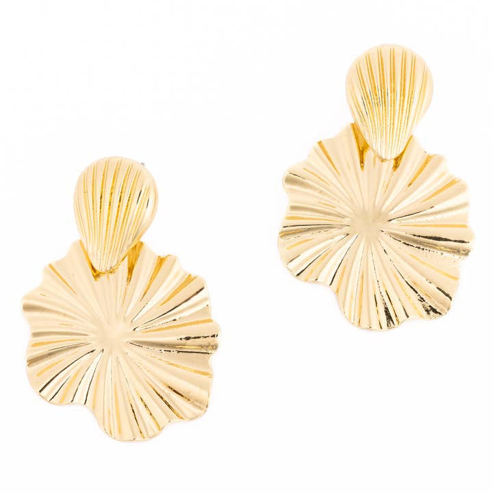 Brincos Finn Ouro por atacado de Michelle McDowell