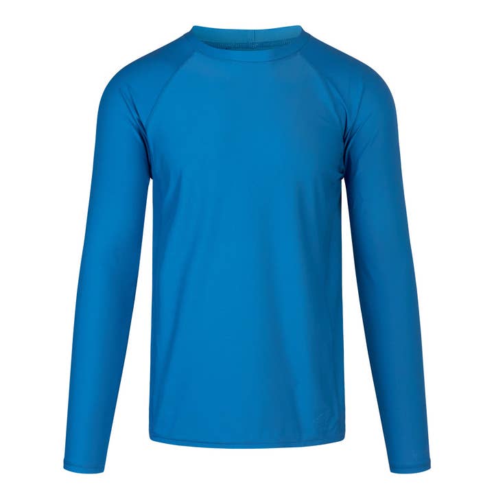 UV Skinz - Wholesale Rashguard - Men's - Men's Long Sleeve Crew Sun & Swim Shirt