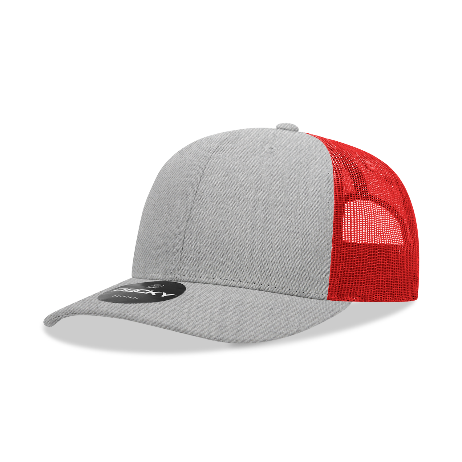The Park Wholesale - Vente Casquette de camionneur – unisexe - Casquette Trucker classique Decky 6021, 6 panneaux, style mid pro104