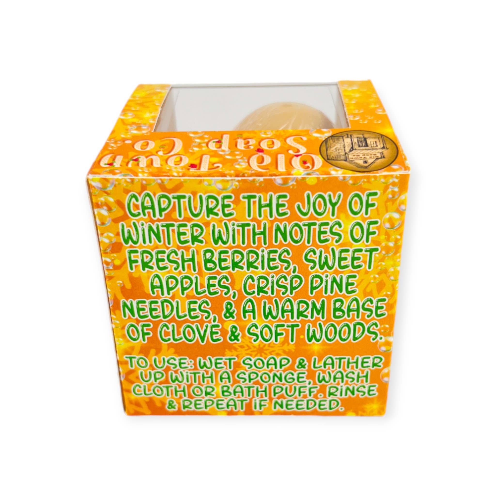 Old Town Soap Co. – wholesale Bar Soap – Box of 12 Christmas Rubber Ducky Goat's Milk Soaps18