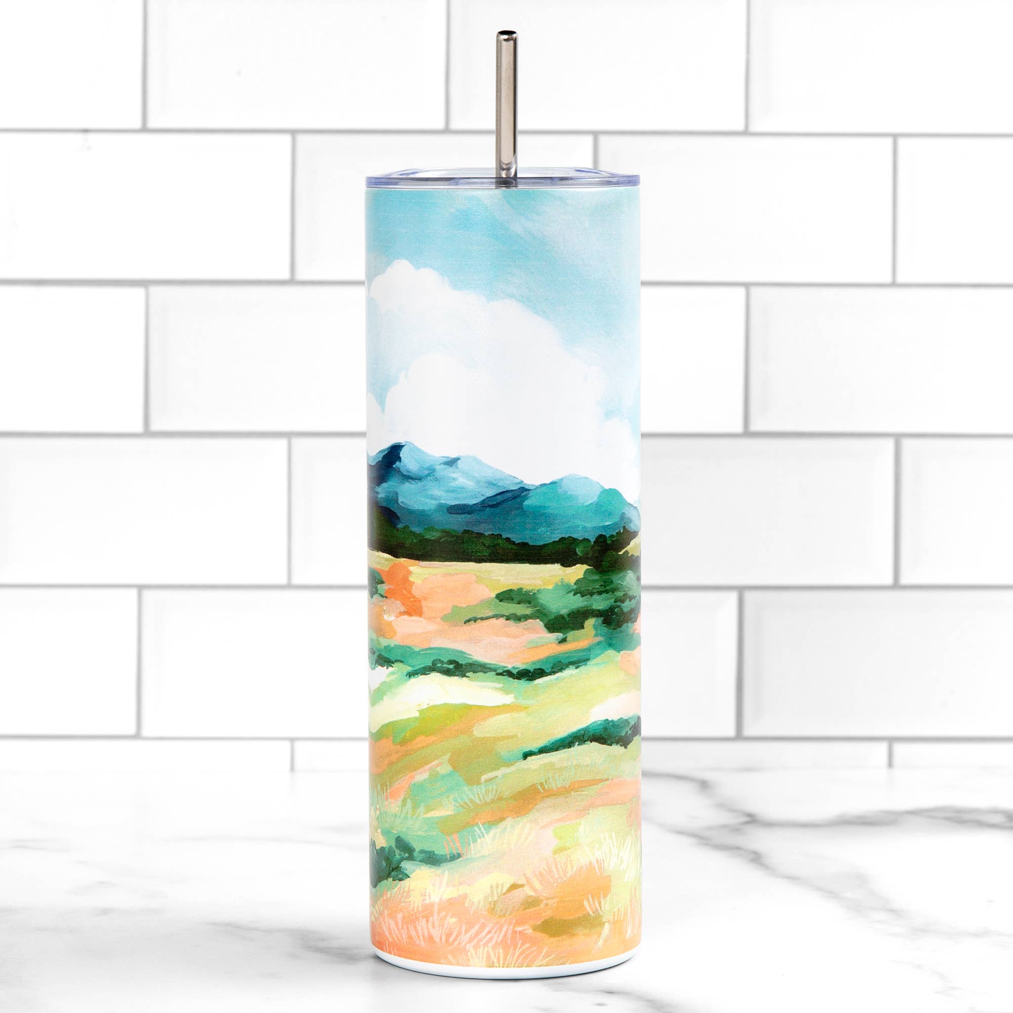 1canoe2 | One Canoe Two Paper Co. - Wholesale Insulated Mug/Tumbler - Clio 20oz Stainless Steel Skinny Tumbler0